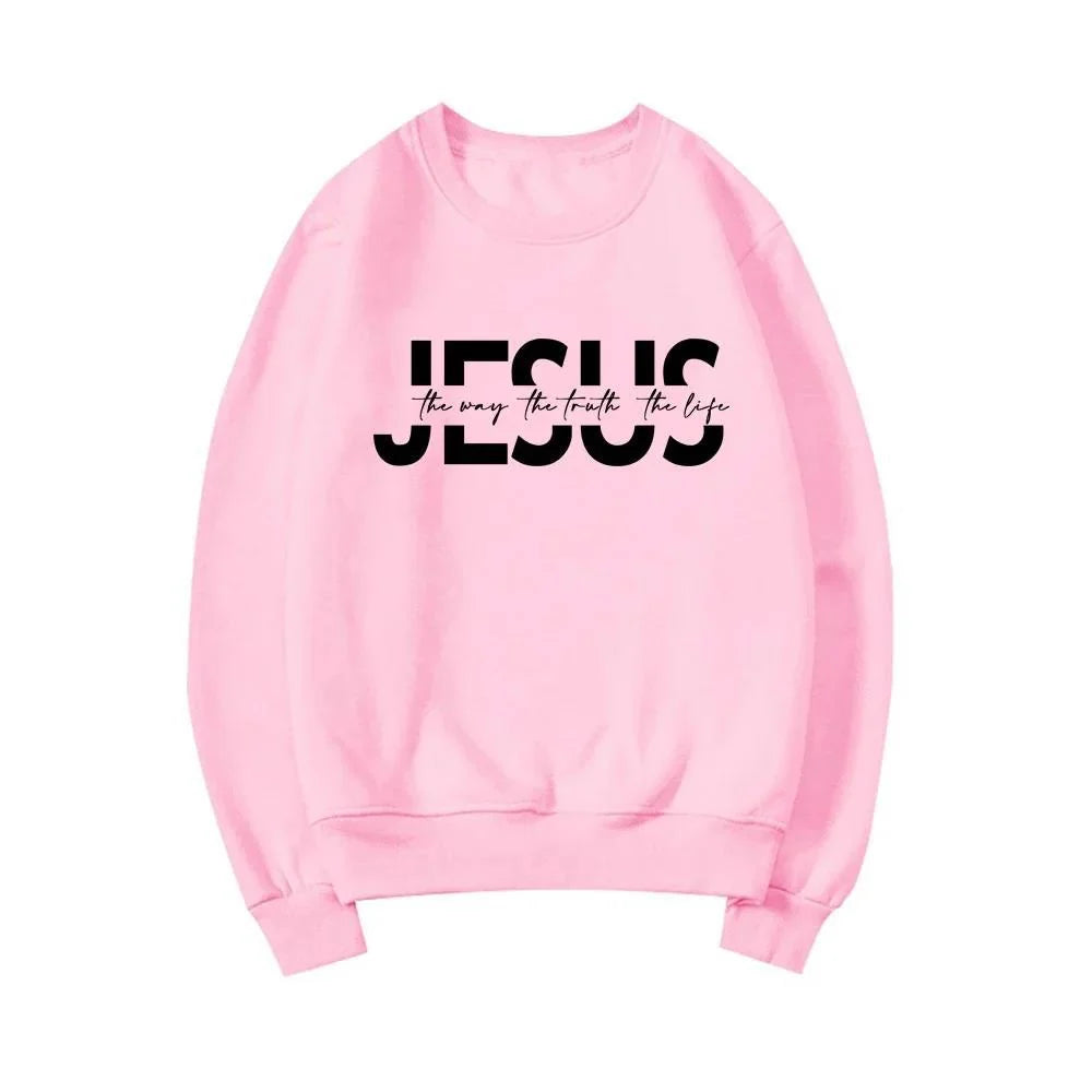 The Way the Truth the Life Sweatshirt Christian Hoodie