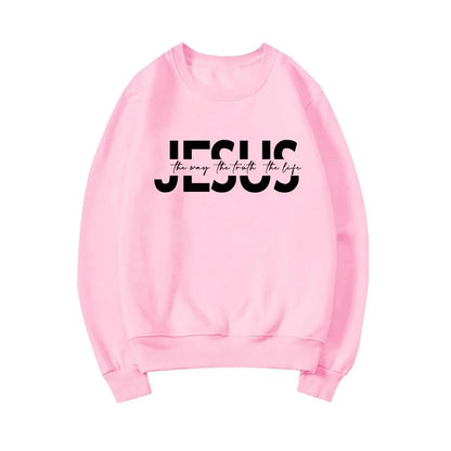 The Way the Truth the Life Sweatshirt Christian Hoodie
