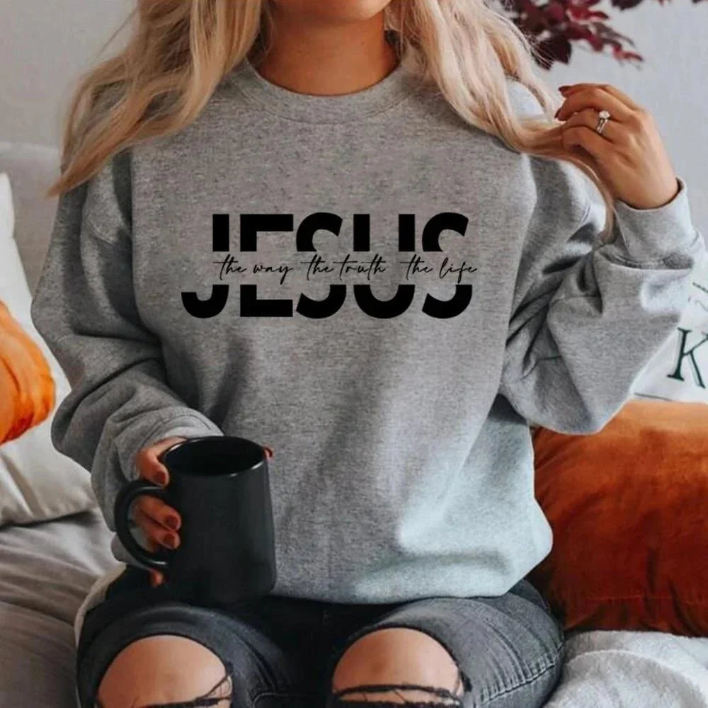 The Way the Truth the Life Sweatshirt Christian Hoodie